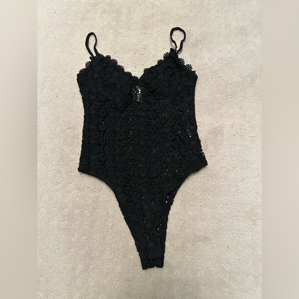 H&M Crochet Bodysuit